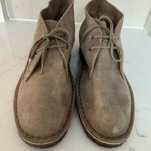 Clarks Original Suede Desert Boot Brown Tan Leather Chukka Ankle Women’s Size 9